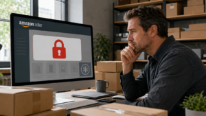 Compte Amazon Seller temporairement désactivé