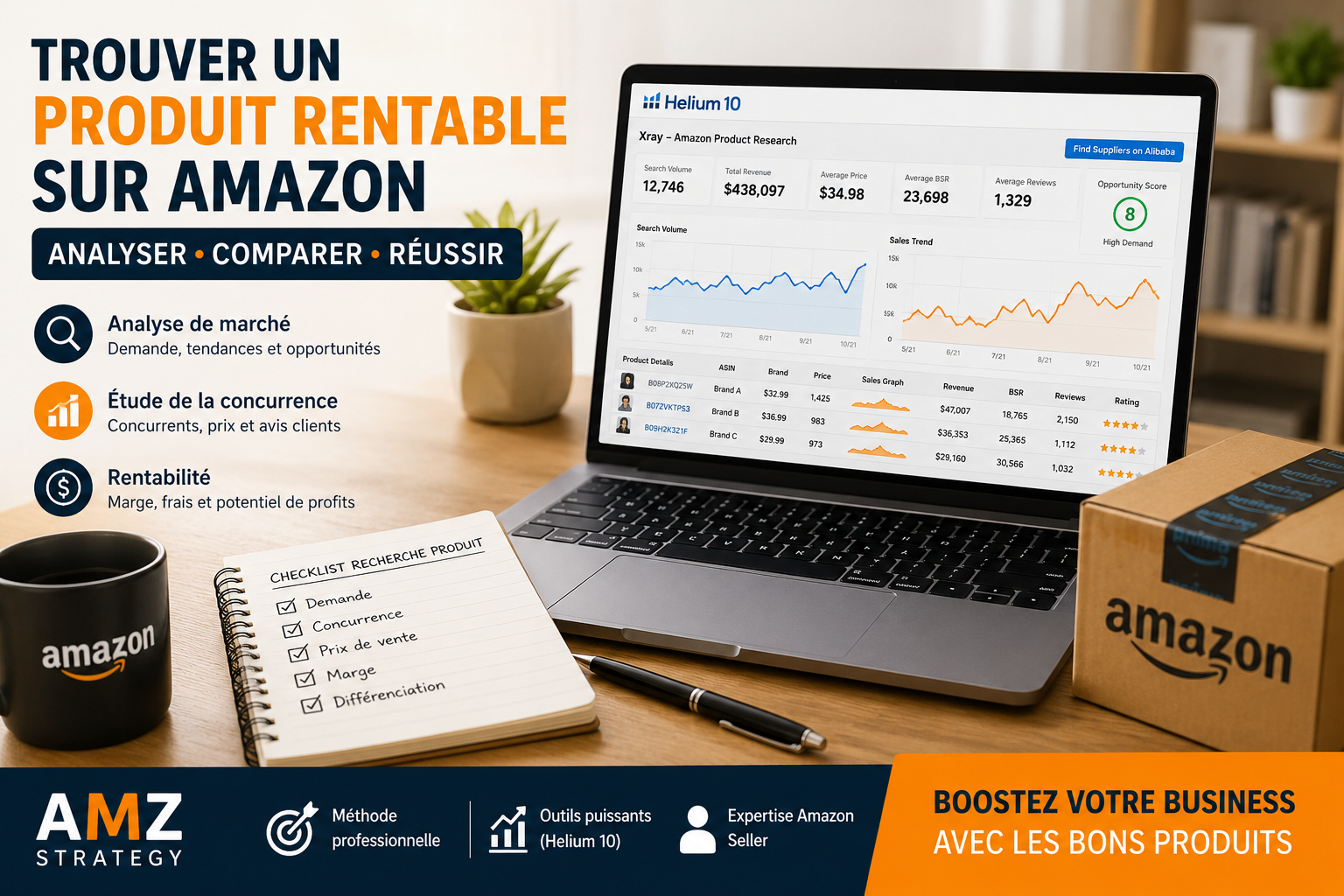 Trouver un produit à vendre sur amazon